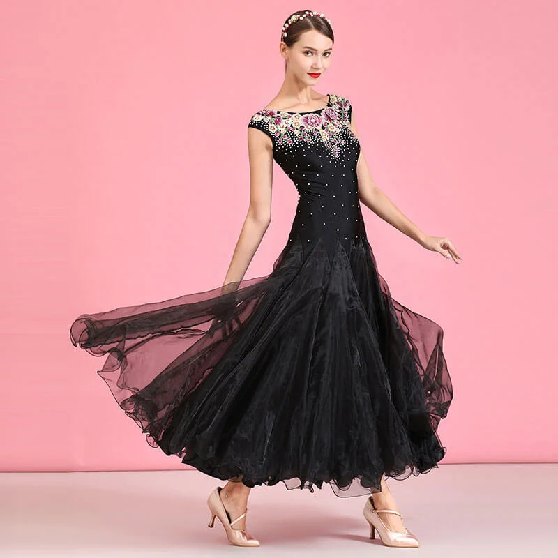 Sleeveless A-Line Long Dress