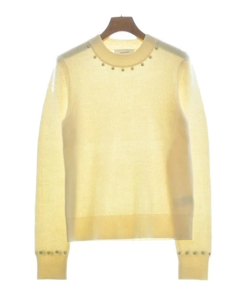 CARVEN Sweaters Mesh Sweater Canvas Denim