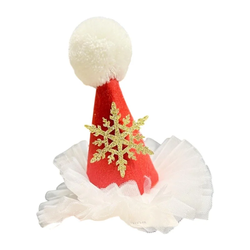 Christmas Hair Clip for Women Unique Hair Pin for Party Fancy Dress Festival Snowflake Christmas Hair Clip for Women Unique Hair Pin for Party Fancy Dress Festival Snowflake