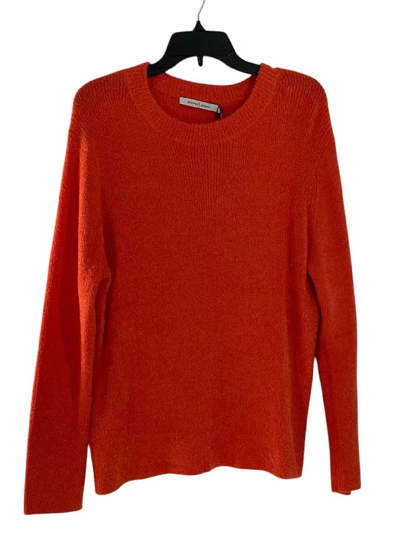 Stitches & Stripes Size M Bright Orange Sweater Knit Fabric Woven Fabric Fleece Fabric Stitches & Stripes Size M Bright Orange Sweater Knit Fabric Woven Fabric Fleece Fabric