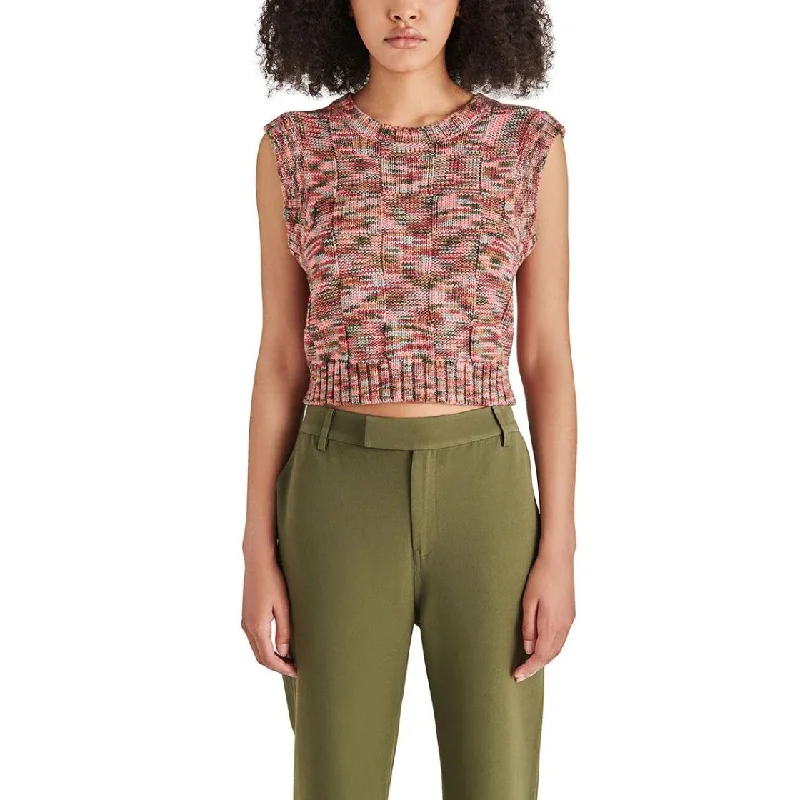 KATE SWEATER VEST WITHERED ROSE MULTI Stylish Fashionable Trendy