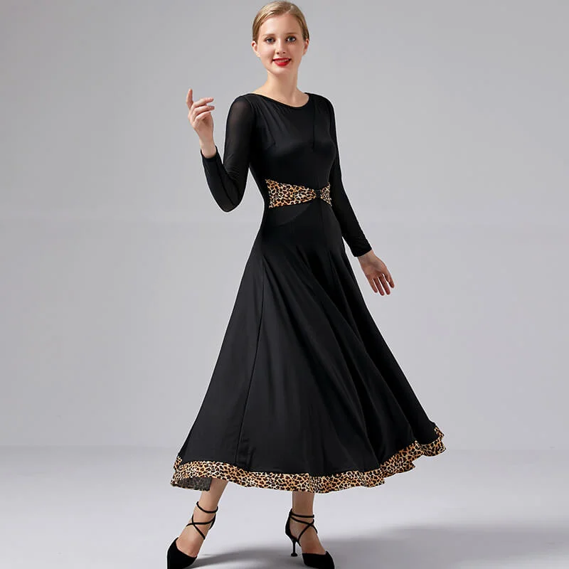 Wild Flared Long Ballroom Dress