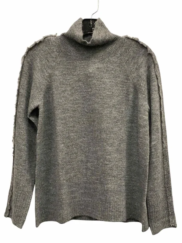 Stitches & Stripes Size S Gray NWT Sweater Terry Blend Velvet Blend Canvas Blend