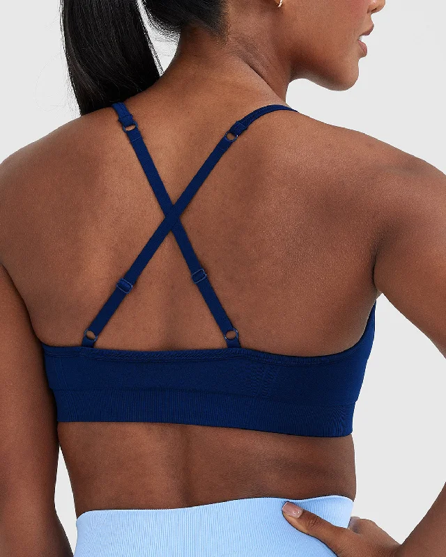 Effortless Strappy Bralette | Midnight