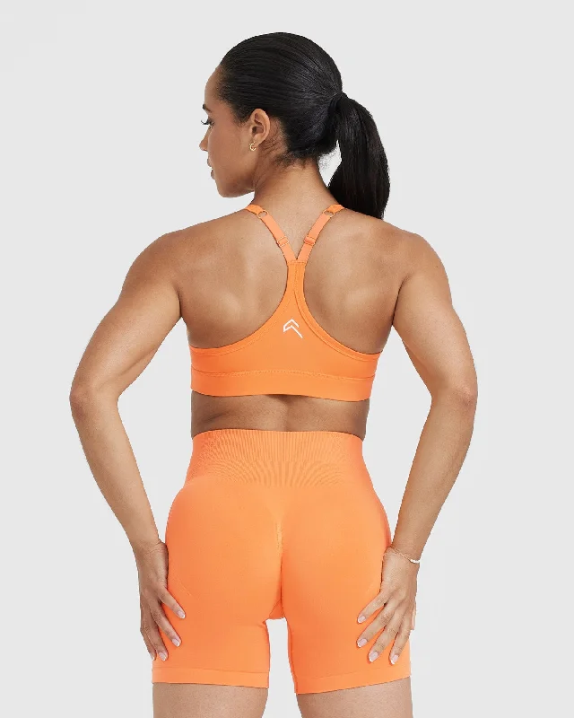 Everyday Sports Bra | Apricot Orange