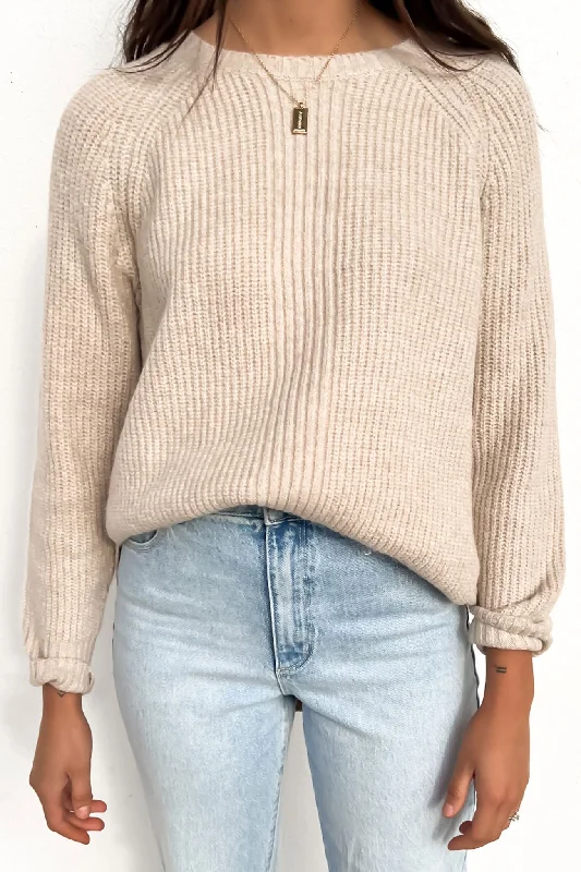 Kylie Knit Jumper Beige