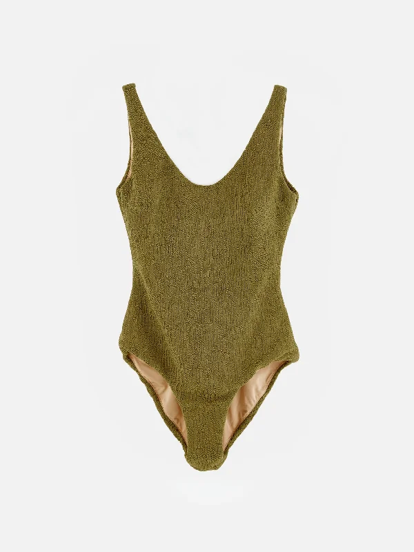 OAS | KHAKI ISOLA ONE-PIECE SWIMSUIT