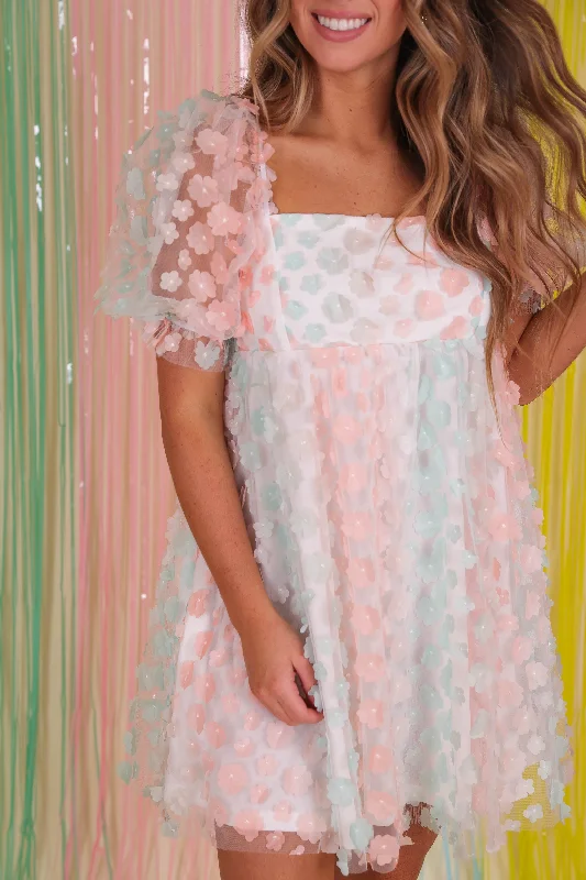 RESTOCK: Oh Happy Day Dress-Peach