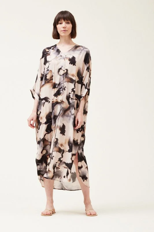 Swirl Caftan Dress