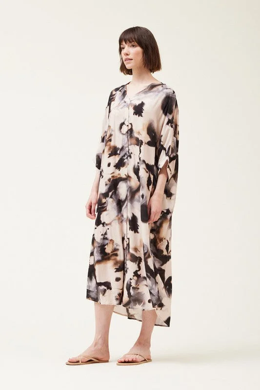 Swirl Caftan Dress