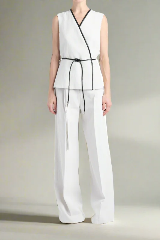 Dana Linen Wide Leg Pants