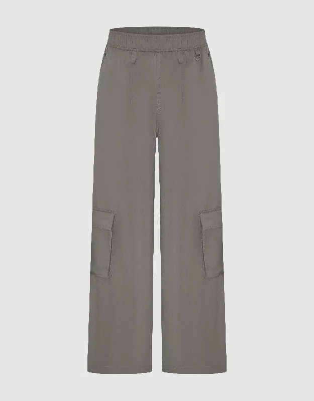 Elastic Waist Loose Jogger Pants