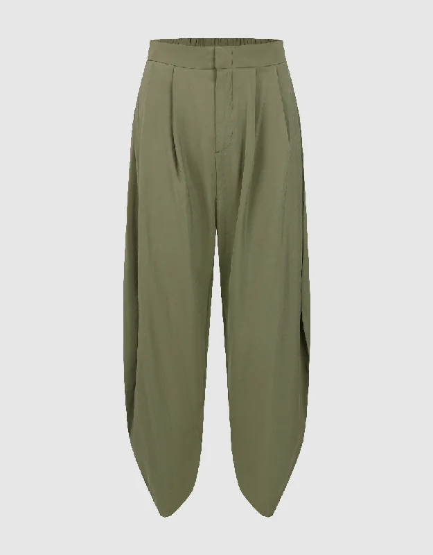 Loose Carrot Fit Pants