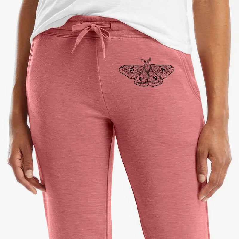 Saturnia pavonia - Small Emperor Moth - Women's Cali Wave Jogger Sweatpants