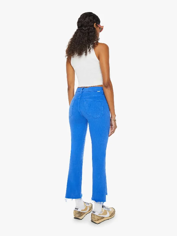 The Insider Crop Step Fray - Snorkel Blue