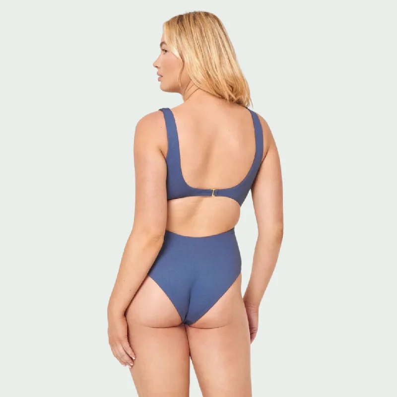 Balboa One Piece Swimsuit (Slate)