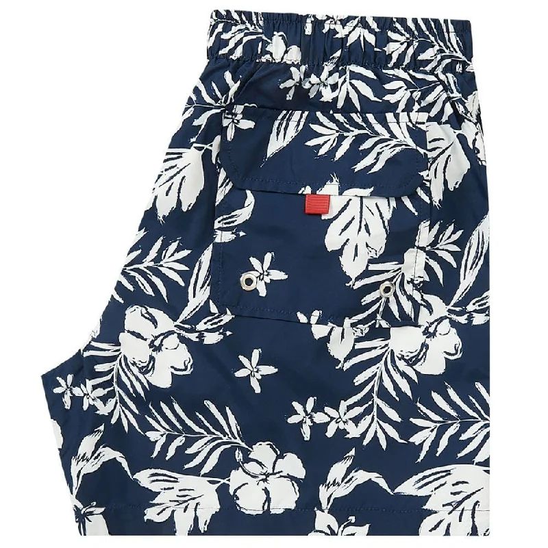 Exquisite Floral Men's Swim Boxers