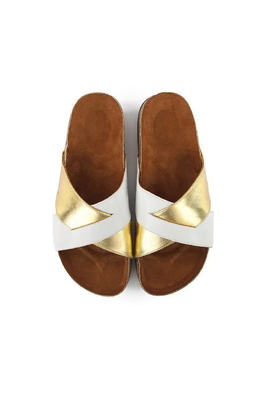 Goldie Cross Slipper - Tayree