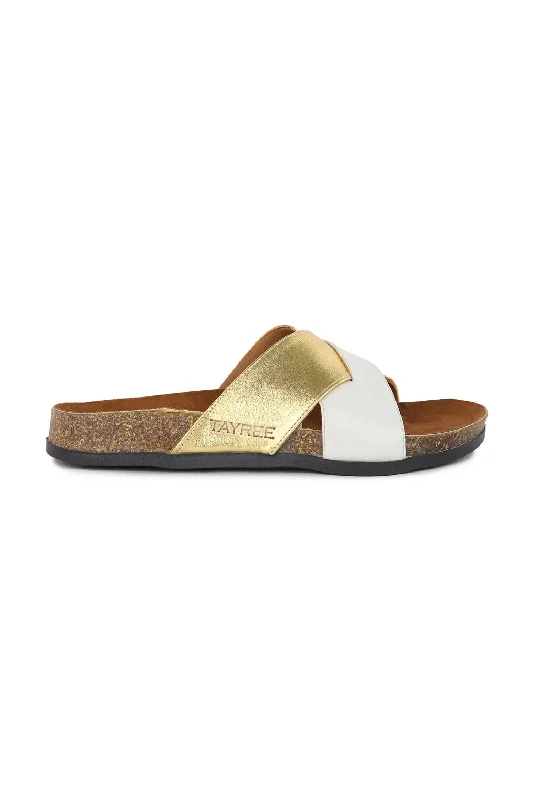 Goldie Cross Slipper - Tayree