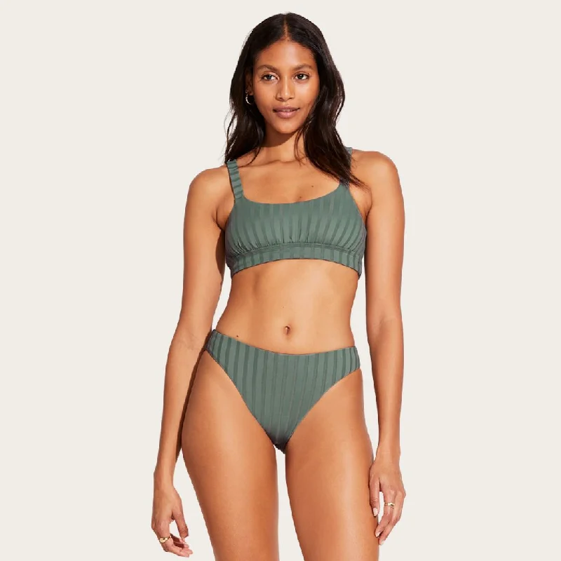 New Sienna Bralette Top (Aloe Superrib)