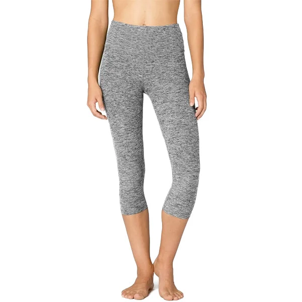 Women's Spacedye High Waisted Capri Legging