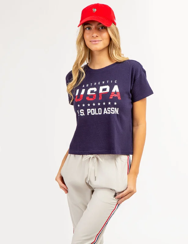 AMERICANA USPA CREW NECK T-SHIRT