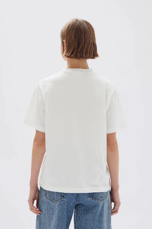 Assembly Exhibited Print SS Tee - White