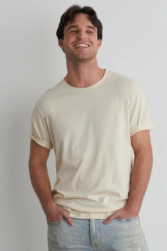 Men's 100% Organic Cotton Crew Neck T-Shirt