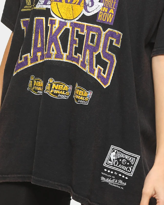 Mitchell & Ness Lakers Vintage Champs Short-Sleeve T-Shirt Black