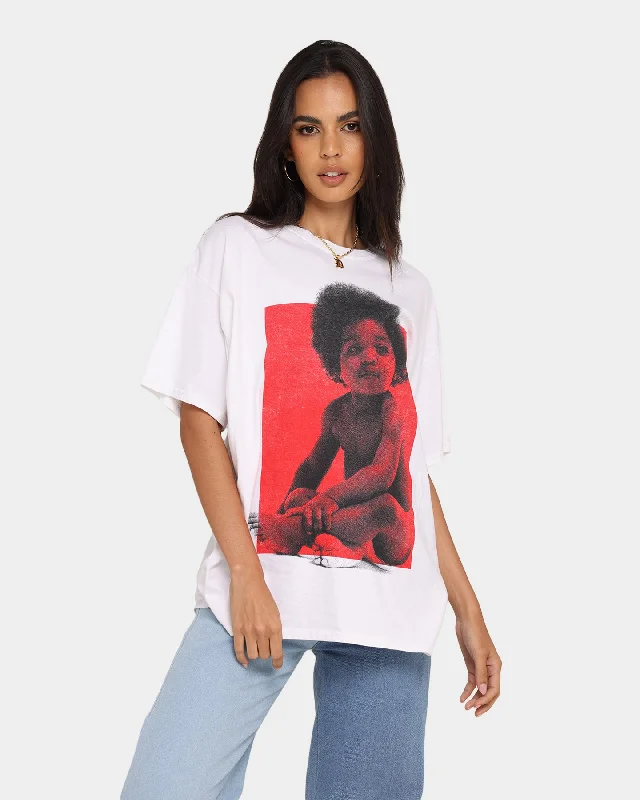 NOTORIOUS B.I.G Biggie Baby Vintage T-Shirt White