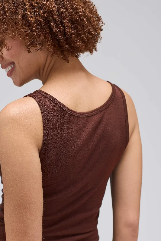 Women's Merino Rib Tank