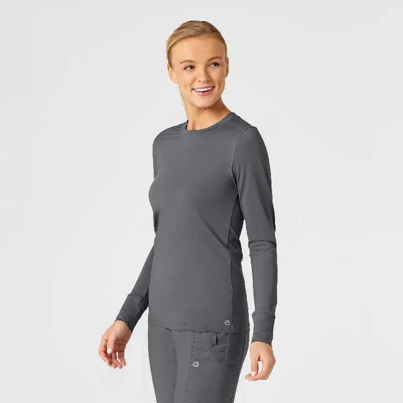 Women's Performance Long Sleeve Tee - Pewter