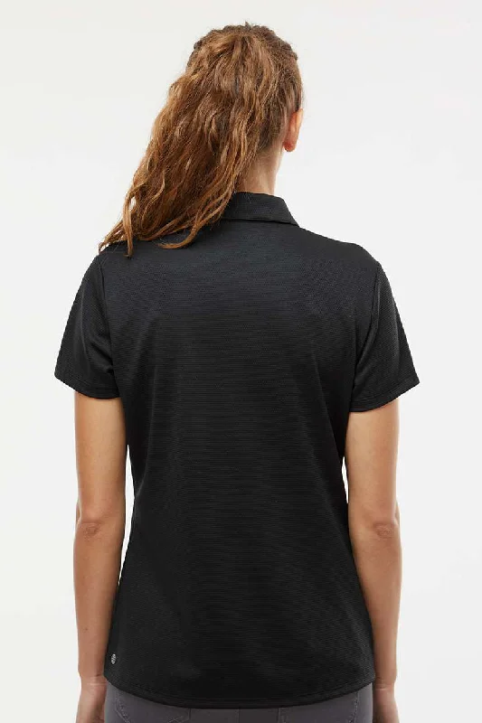 Adidas Womens Micro Pique Short Sleeve Polo Shirt - Black - NEW