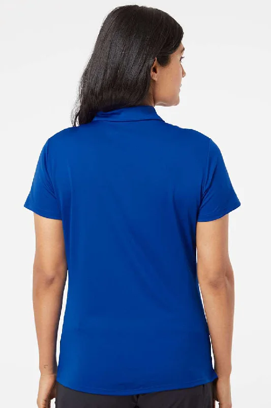 Adidas Womens Performance UPF 50+ Short Sleeve Polo Shirt - Collegiate Royal Blue - NEW