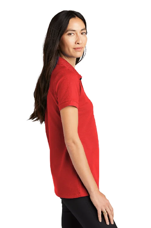 Mercer+Mettle Womens Moisture Wicking Short Sleeve Polo Shirt - Apple Red