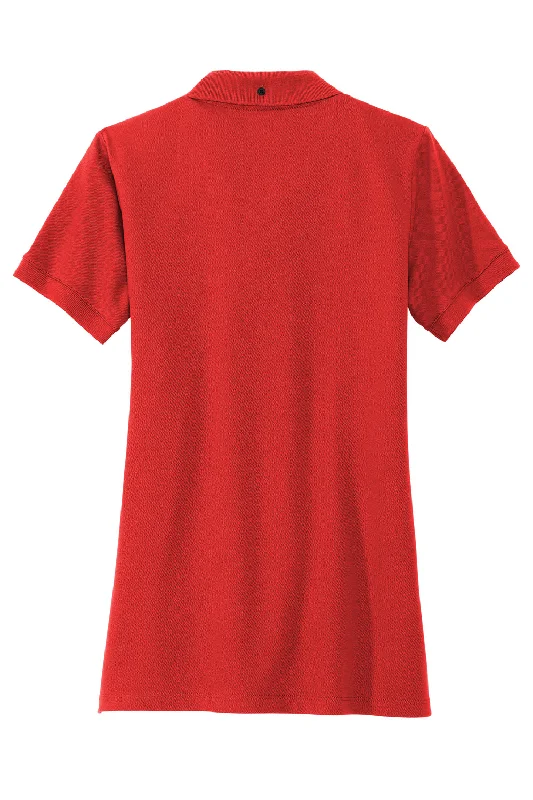 Mercer+Mettle Womens Moisture Wicking Short Sleeve Polo Shirt - Apple Red