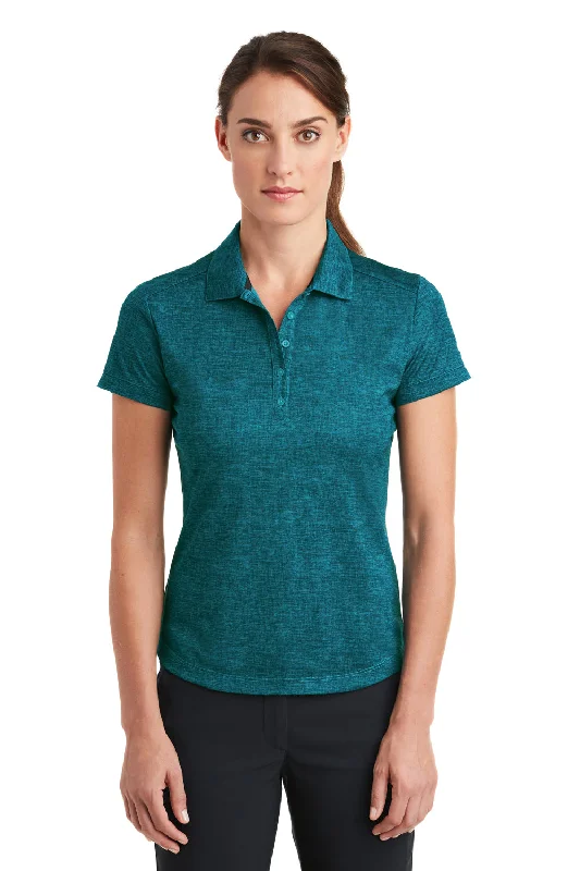 Nike Womens Dri-Fit Moisture Wicking Short Sleeve Polo Shirt - Blustery Green