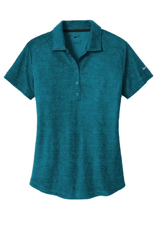 Nike Womens Dri-Fit Moisture Wicking Short Sleeve Polo Shirt - Blustery Green