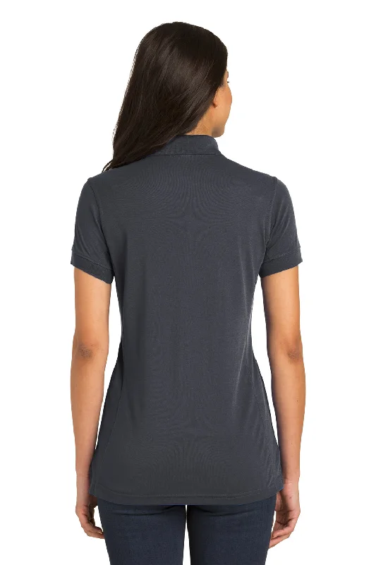 Port Authority Womens 5-in-1 Performance Moisture Wicking Short Sleeve Polo Shirt - Slate Grey - Closeout