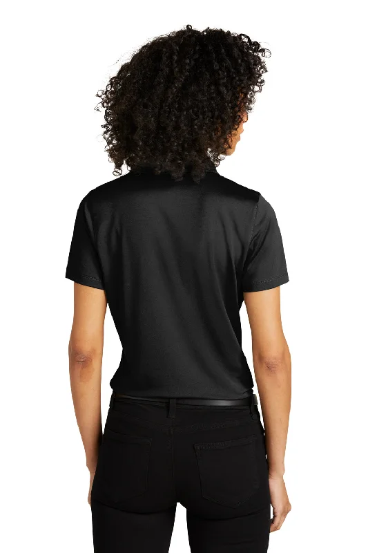 Port Authority Womens C-Free Performance Moisture Wicking Short Sleeve Polo Shirt - Deep Black