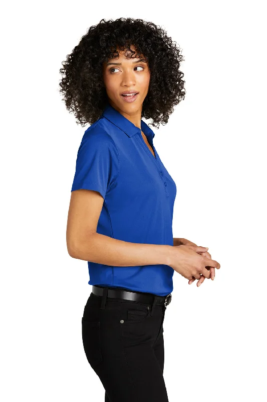 Port Authority Womens C-Free Performance Moisture Wicking Short Sleeve Polo Shirt - True Royal Blue