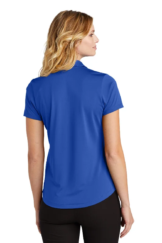 Port Authority Womens C-Free Performance Moisture Wicking Short Sleeve Polo Shirt - True Royal Blue