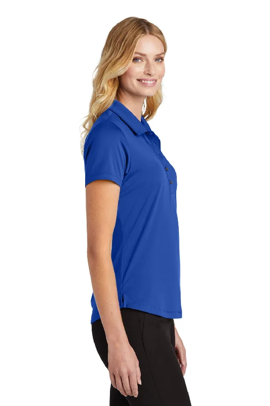 Port Authority Womens C-Free Performance Moisture Wicking Short Sleeve Polo Shirt - True Royal Blue