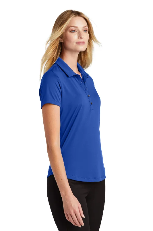 Port Authority Womens C-Free Performance Moisture Wicking Short Sleeve Polo Shirt - True Royal Blue