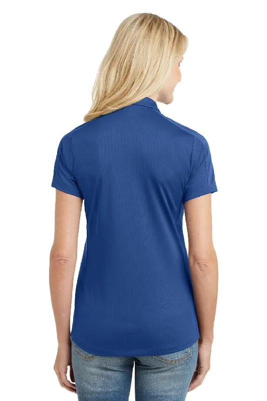 Port Authority Womens Moisture Wicking Short Sleeve Polo Shirt - True Blue