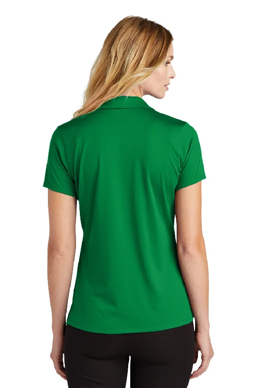 Port Authority Womens Staff Performance Moisture Wicking Short Sleeve Polo Shirt - Spring Green