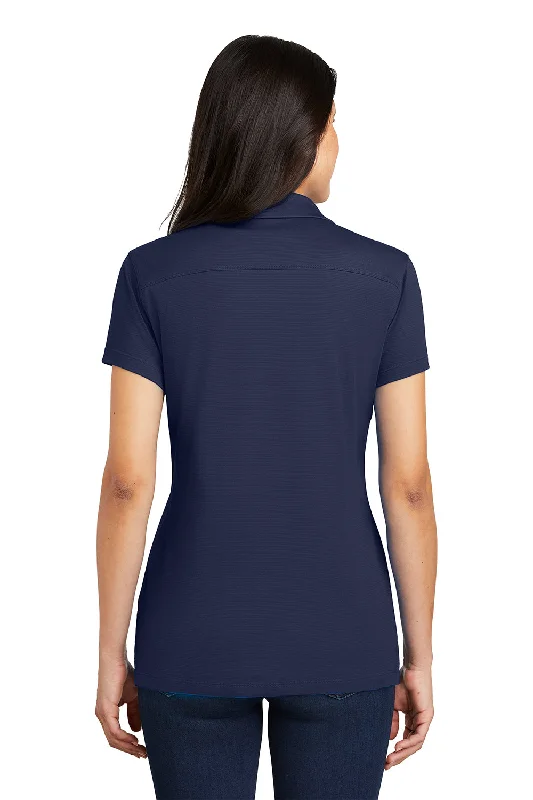 Port Authority Womens Rapid Dry Moisture Wicking Short Sleeve Polo Shirt - True Navy Blue