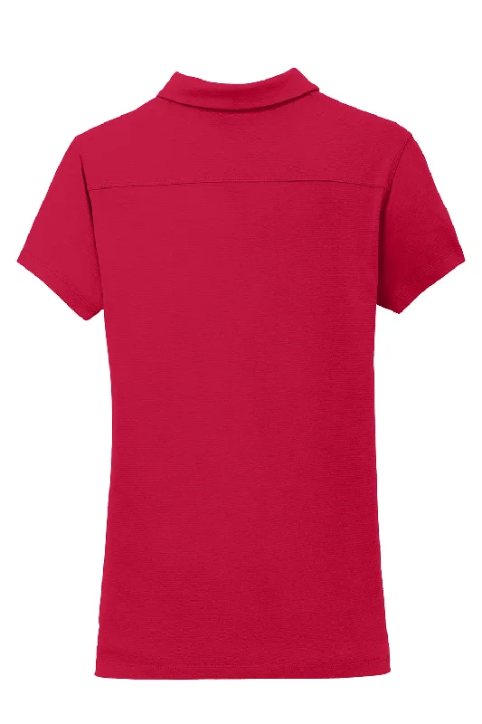 Port Authority Womens Rapid Dry Moisture Wicking Short Sleeve Polo Shirt - Engine Red