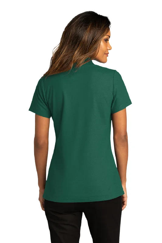 Port Authority Womens React SuperPro Snag Resistant Short Sleeve Polo Shirt - Marine Green