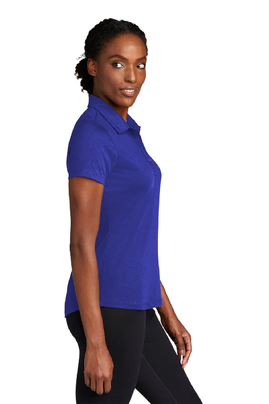 Sport-Tek Womens Strive Moisture Wicking Short Sleeve Polo Shirt - True Royal Blue